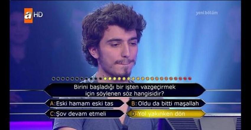 Kim Milyoner Olmak İster'e damga vuran sorular