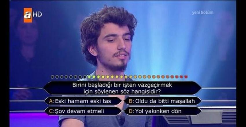 Kim Milyoner Olmak İster'e damga vuran sorular
