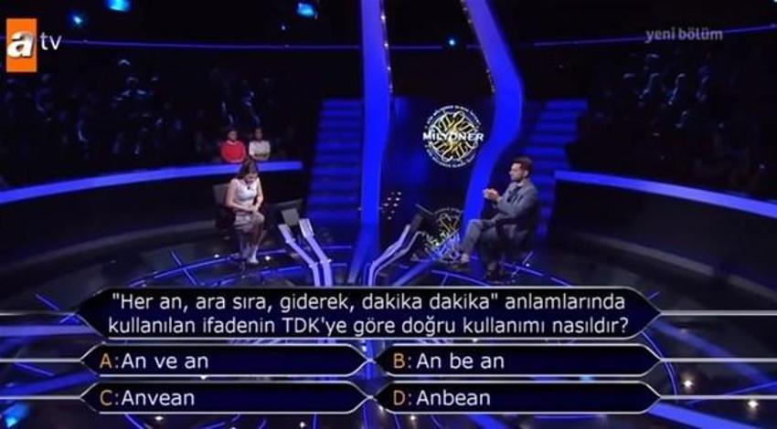 Kim Milyoner Olmak İster'e damga vuran sorular
