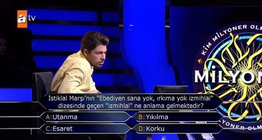Kim Milyoner Olmak İster'e damga vuran sorular