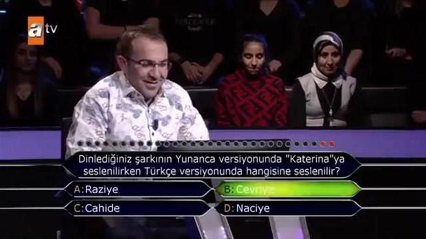Kim Milyoner Olmak İster'e damga vuran sorular