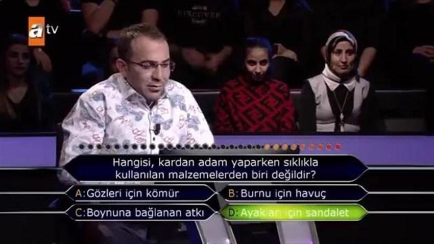 Kim Milyoner Olmak İster'e damga vuran sorular