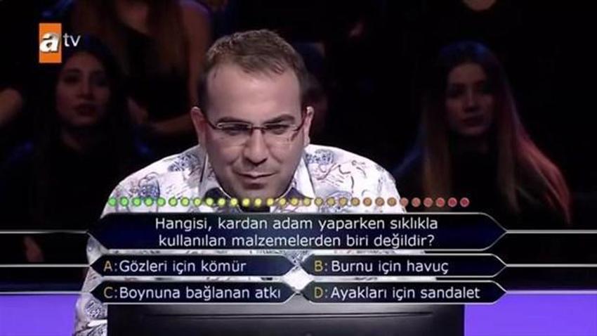 Kim Milyoner Olmak İster'e damga vuran sorular