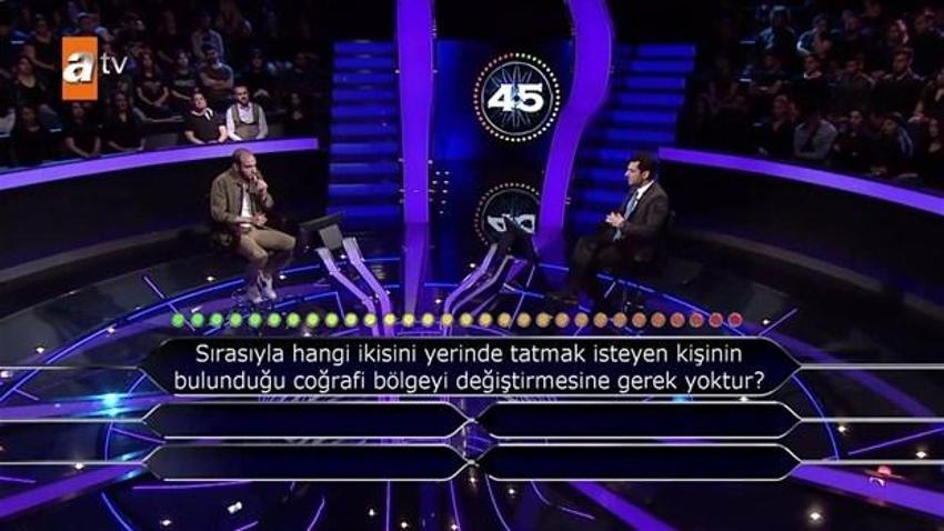Kim Milyoner Olmak İster'e damga vuran sorular