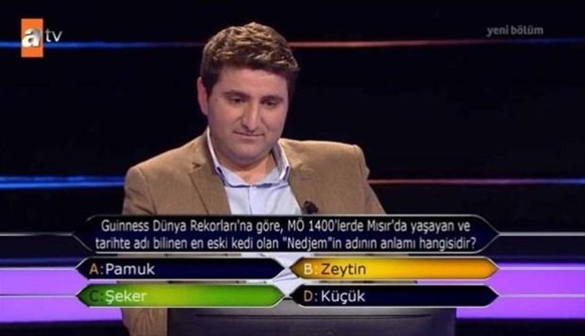 Kim Milyoner Olmak İster'e damga vuran sorular