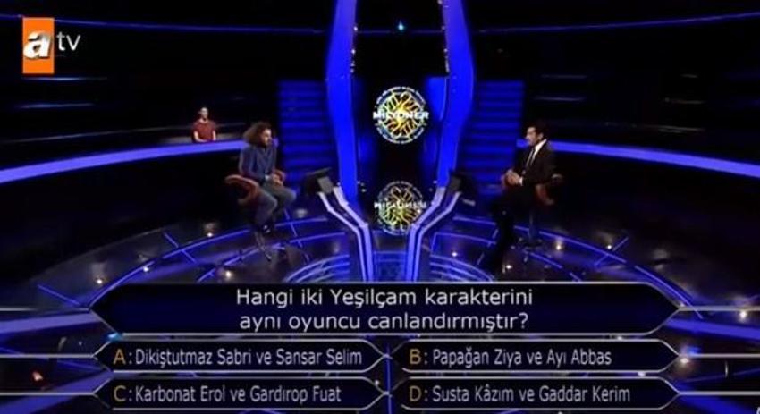 Kim Milyoner Olmak İster'e damga vuran sorular