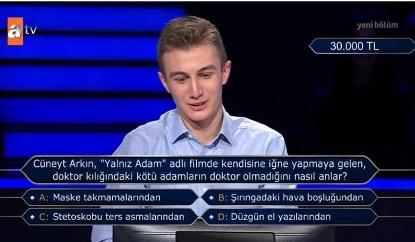 Kim Milyoner Olmak İster'e damga vuran sorular