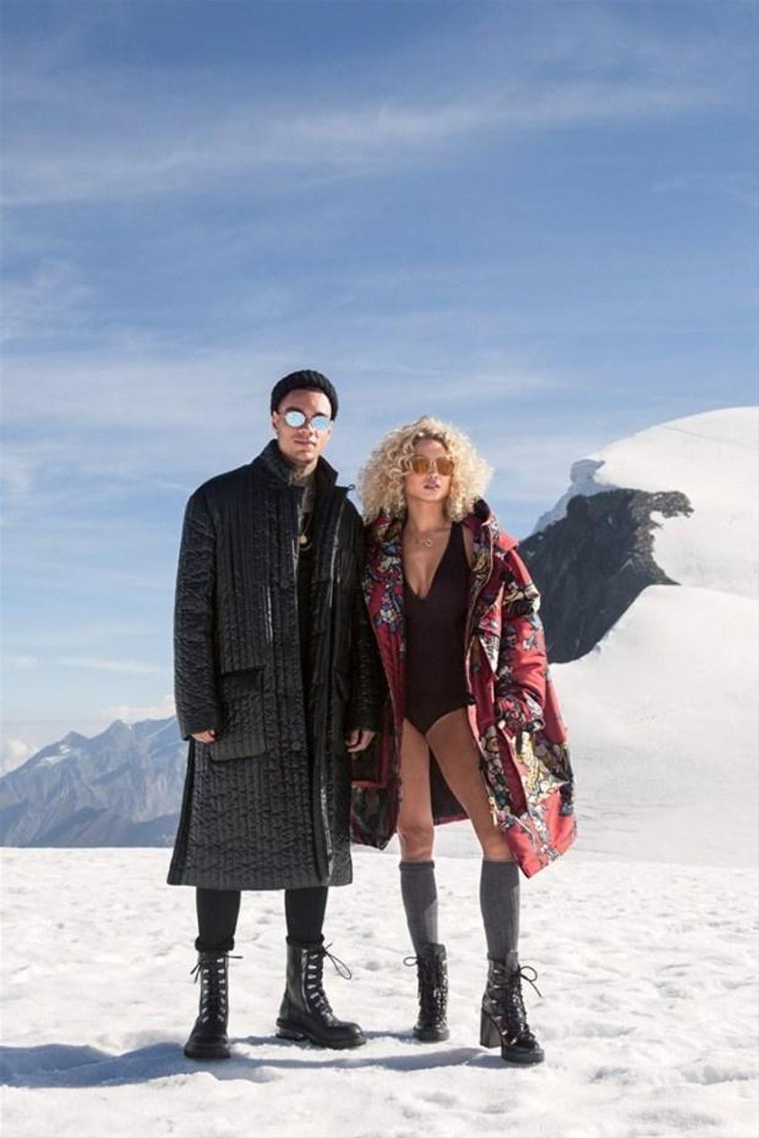 Rose Bertram ve Van der Wiel kamera karşısına geçti