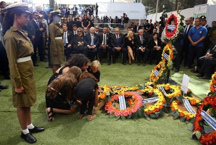 Dünya liderleri Şimon Peres'in cenazesinde