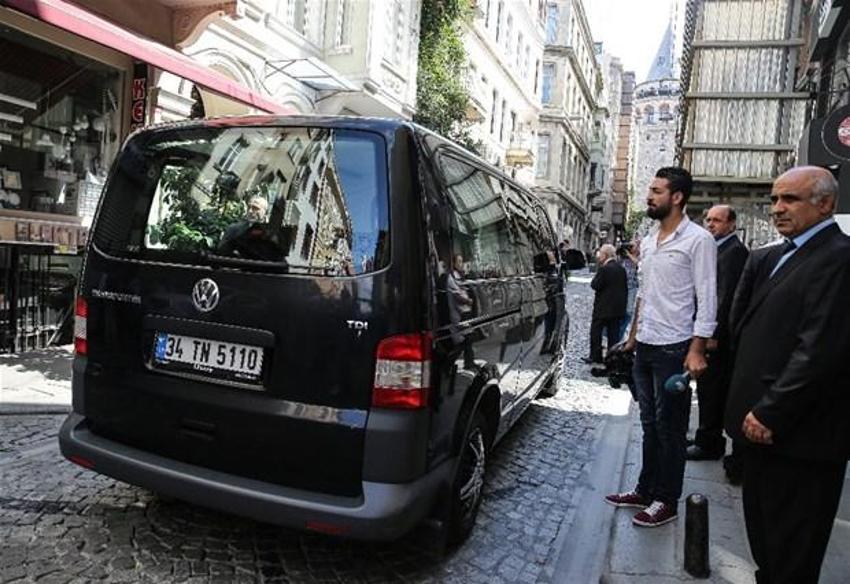 İshak Alaton'un Cenaze töreni