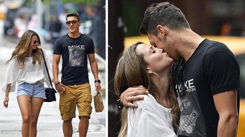 Mesut Özil ve Mandy Capristo yeniden barıştı!