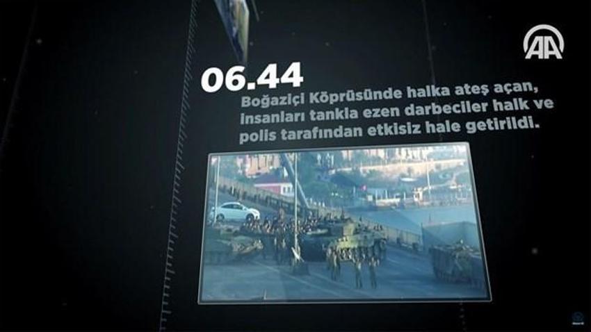 Dakika dakika 15 Temmuz darbe girişimi
