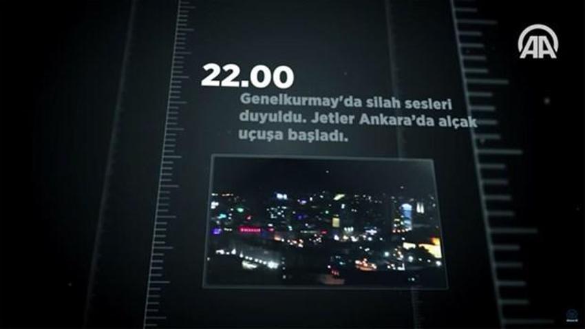 Dakika dakika 15 Temmuz darbe girişimi