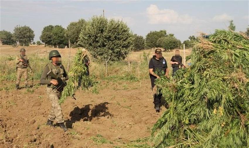 Lice'de terörün finans kaynağı uyuşturucuya büyük darbe