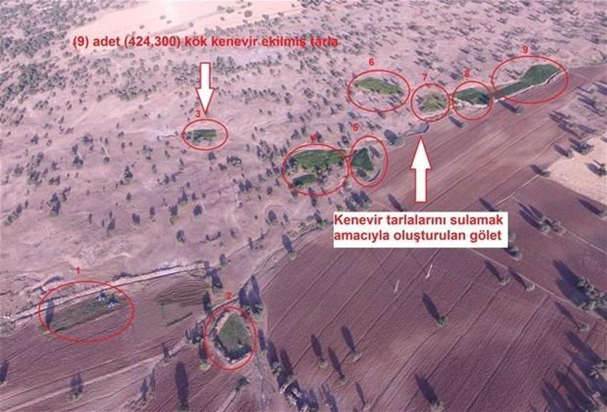 Lice'de terörün finans kaynağı uyuşturucuya büyük darbe