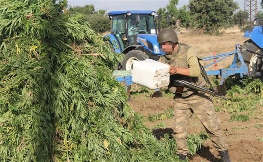 Lice'de terörün finans kaynağı uyuşturucuya büyük darbe