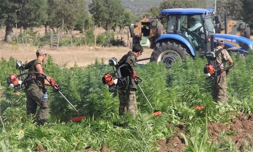 Lice'de terörün finans kaynağı uyuşturucuya büyük darbe