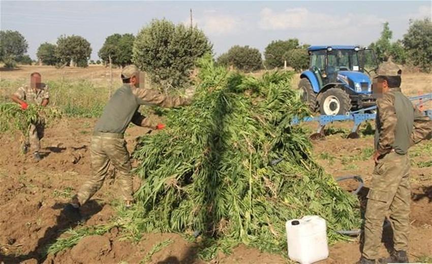 Lice'de terörün finans kaynağı uyuşturucuya büyük darbe