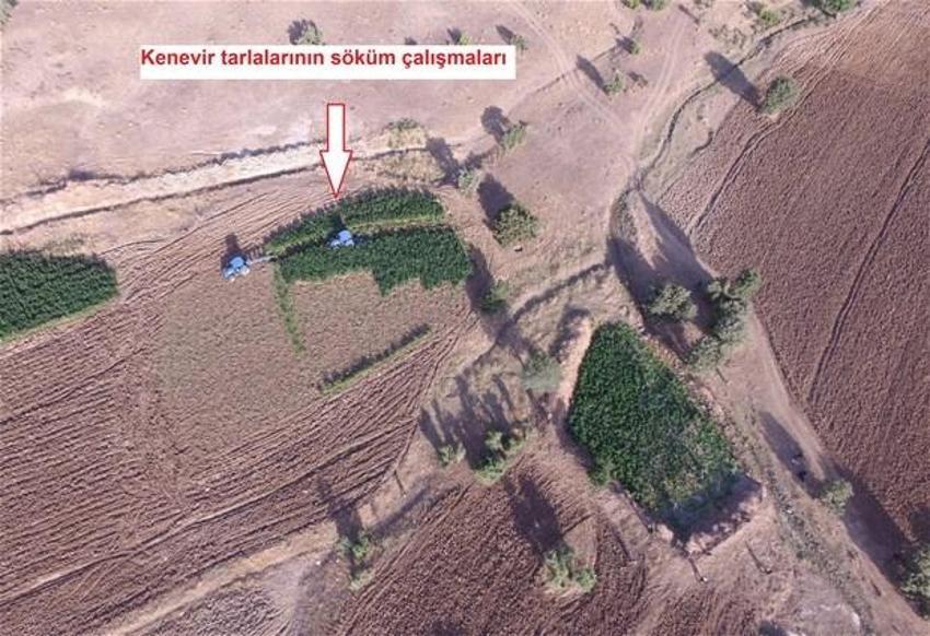 Lice'de terörün finans kaynağı uyuşturucuya büyük darbe