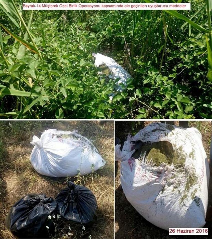 Lice'de terörün finans kaynağı uyuşturucuya büyük darbe