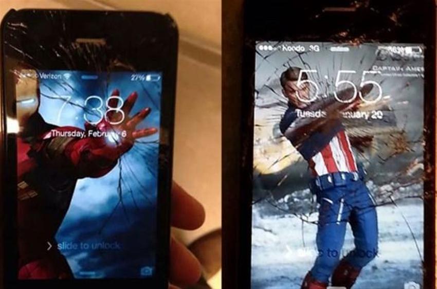 Telefon ekranı kırılanlar için ilginç çözüm