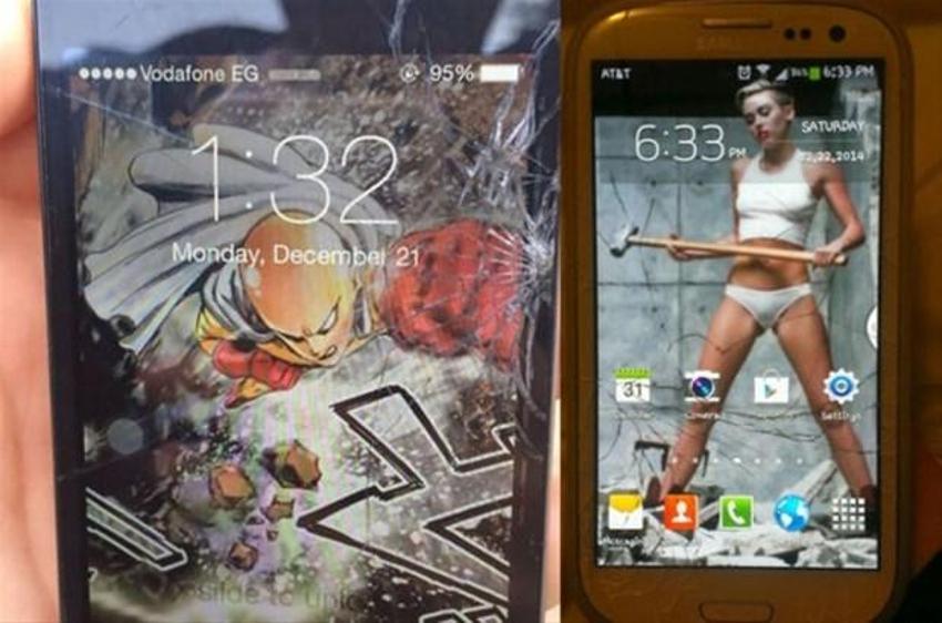 Telefon ekranı kırılanlar için ilginç çözüm