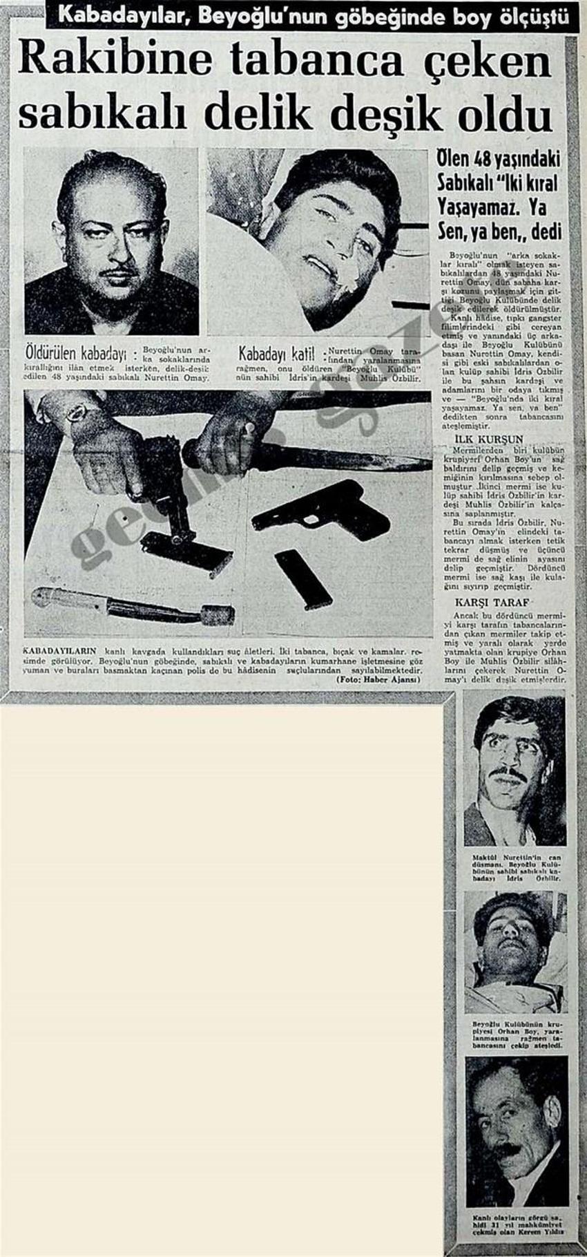 Ünlü İstanbul kabadayıları