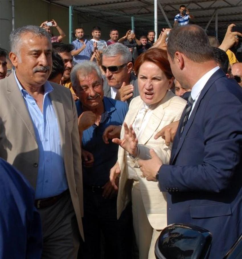 Akşener'e Antalya'da coşkulu karşılama