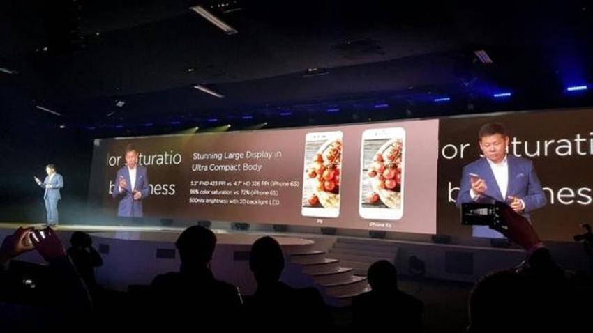 Huawei P9 lansmanından ilk kareler!
