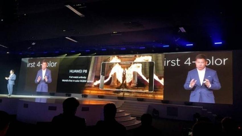 Huawei P9 lansmanından ilk kareler!