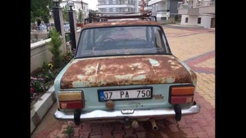 1975 model Murat 124'ün büyük değişmi