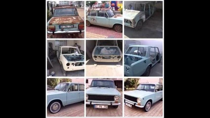 1975 model Murat 124'ün büyük değişmi