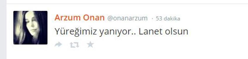 Ankara patlaması sonrası ünlülerden tepkiler