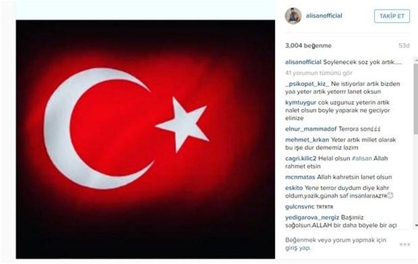 Ankara patlaması sonrası ünlülerden tepkiler