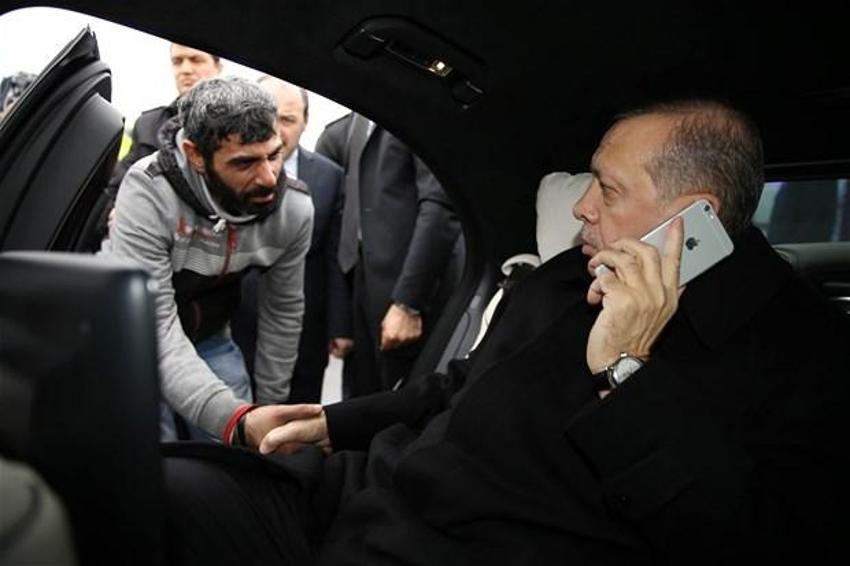 Erdoğan intihar girişimini böyle engelledi