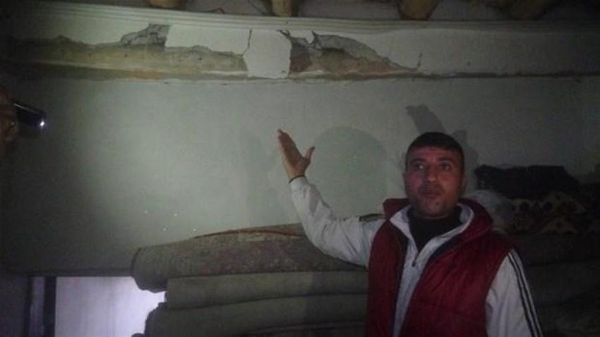 Köye havan mermisi düştü