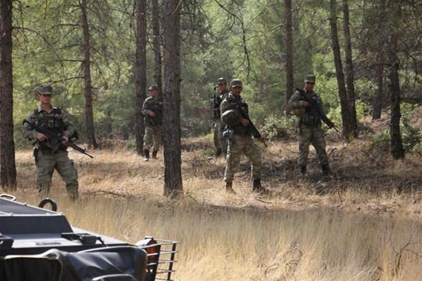 Suriye sınırında İHA düşürüldü