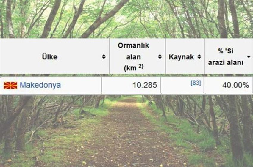 En çok ağaç hangi ülkede?
