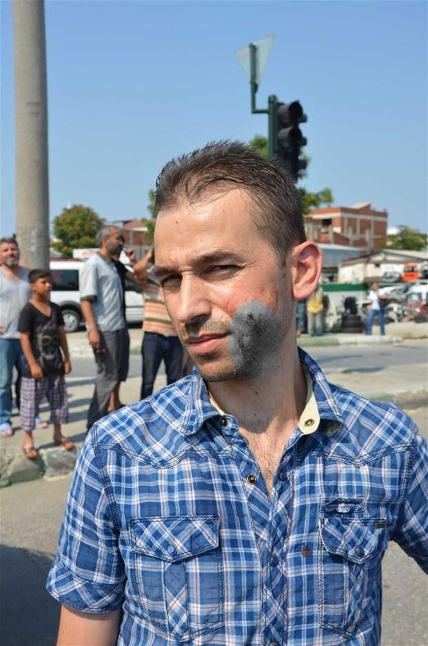 Trafikte pompalı dehşeti