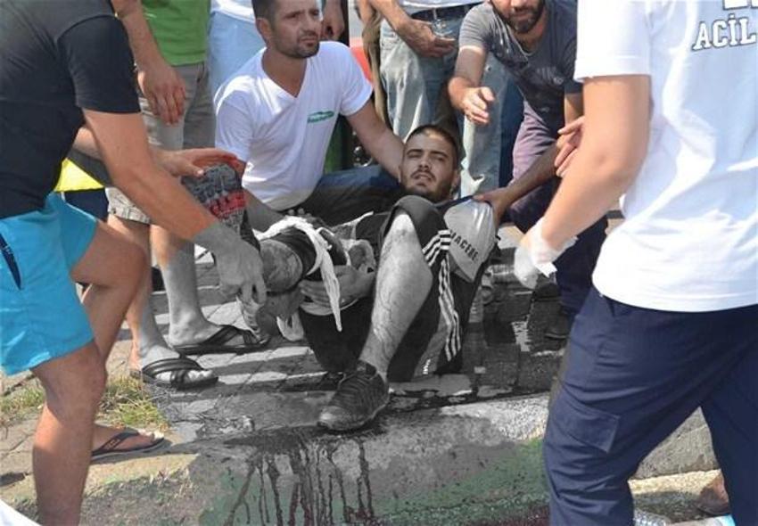 Trafikte pompalı dehşeti