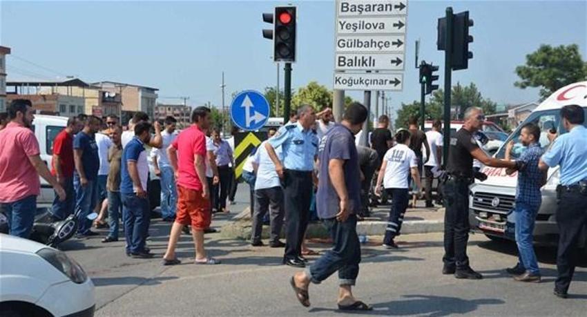 Trafikte pompalı dehşeti