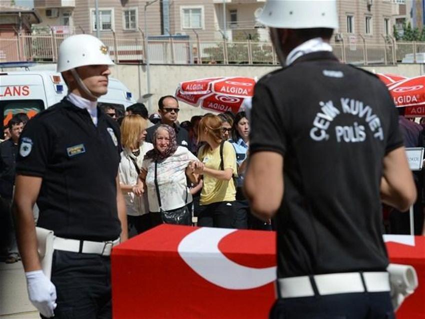 Şehit polis Tansu Aydın için son görev