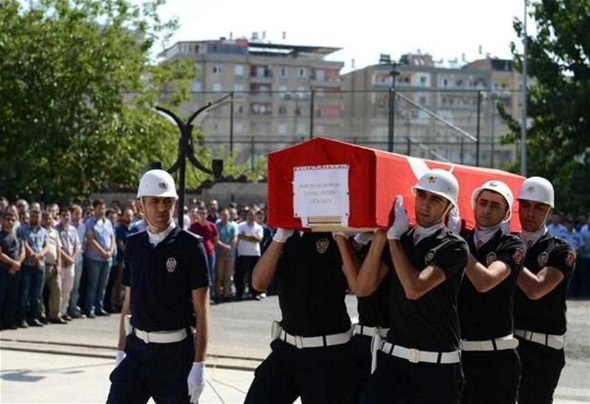 Şehit polis Tansu Aydın için son görev