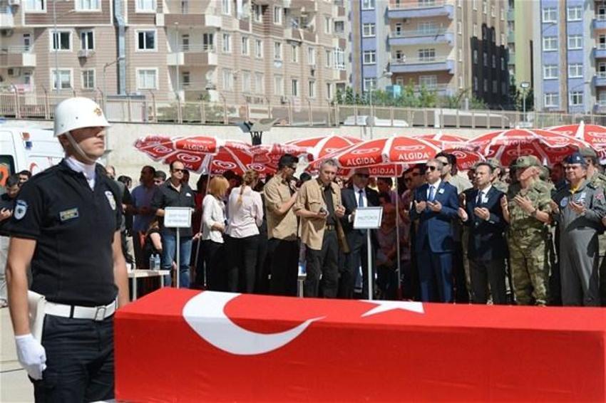 Şehit polis Tansu Aydın için son görev