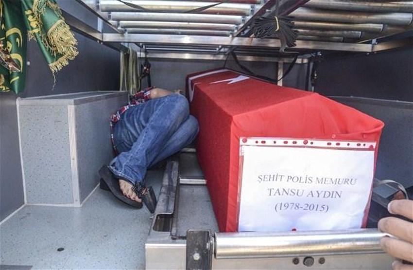Şehit polis Tansu Aydın için son görev