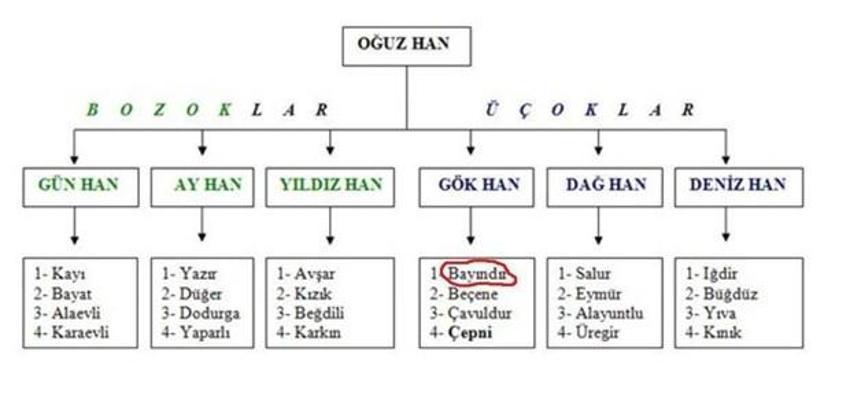 Türkler'in soy ağacı