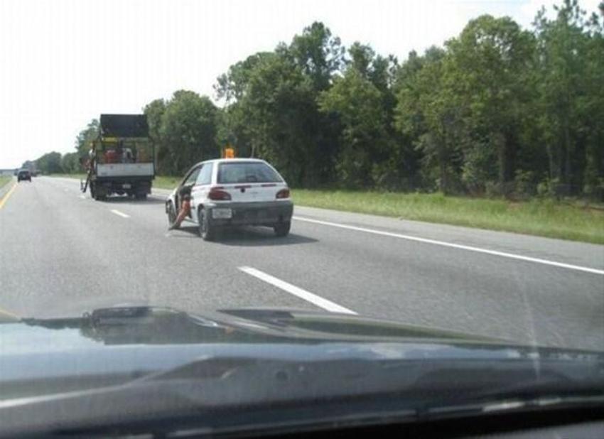 İşte trafik canavarı!