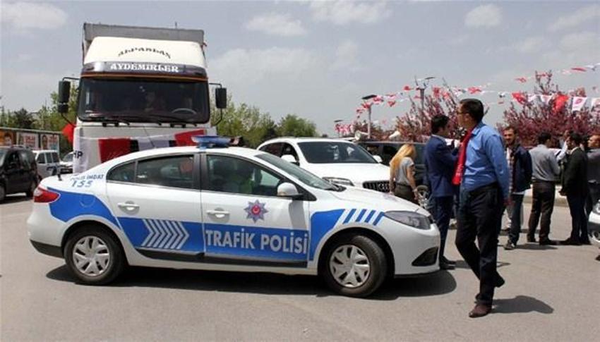 CHP'nin seçim TIR'ı Erzurum'a giremedi
