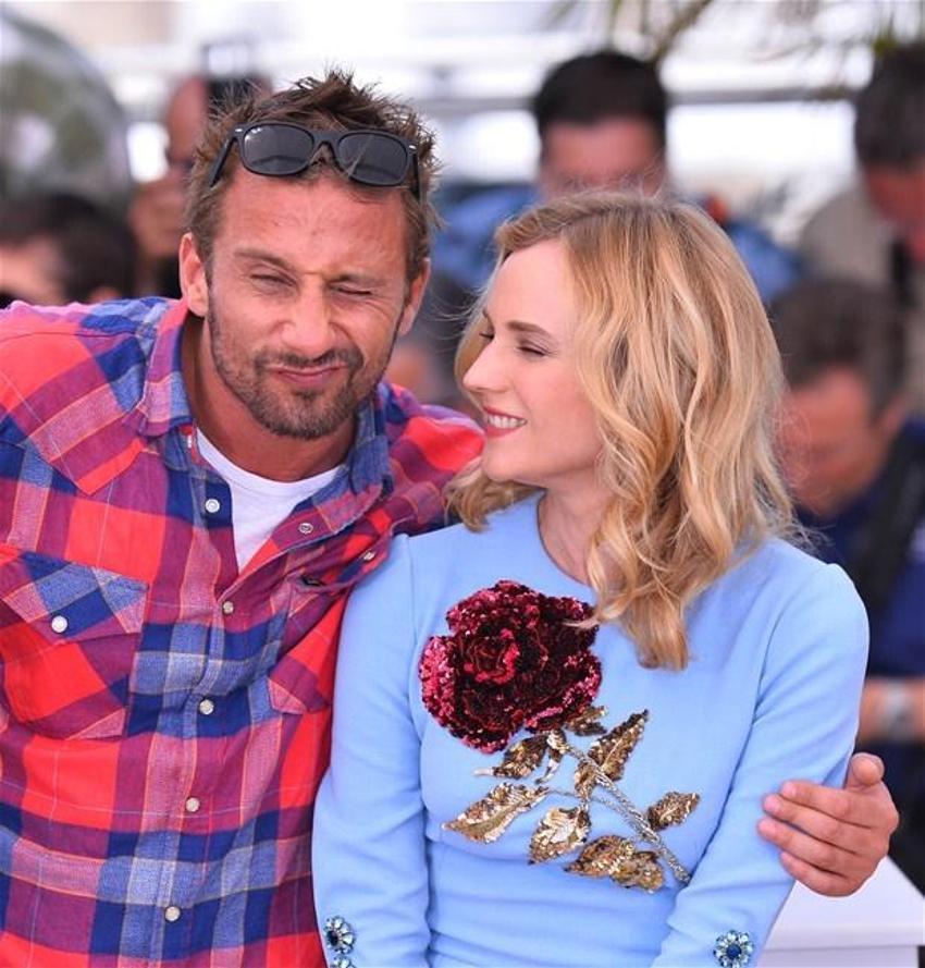 Diane Kruger'dan inanılmaz frikik