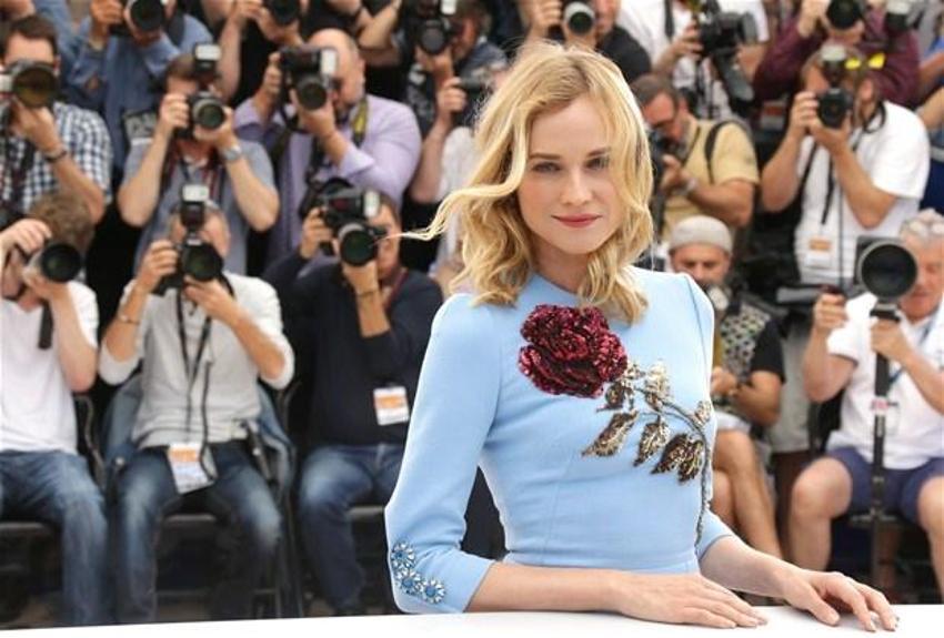 Diane Kruger'dan inanılmaz frikik